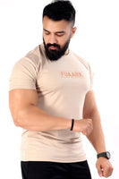 Tencil Halfsleeves Tshirt Beige