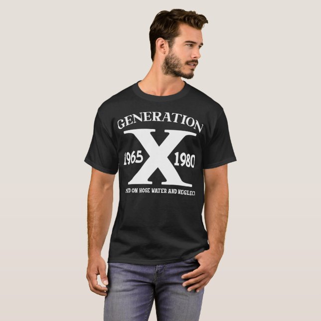 Black T-shirt for Genz