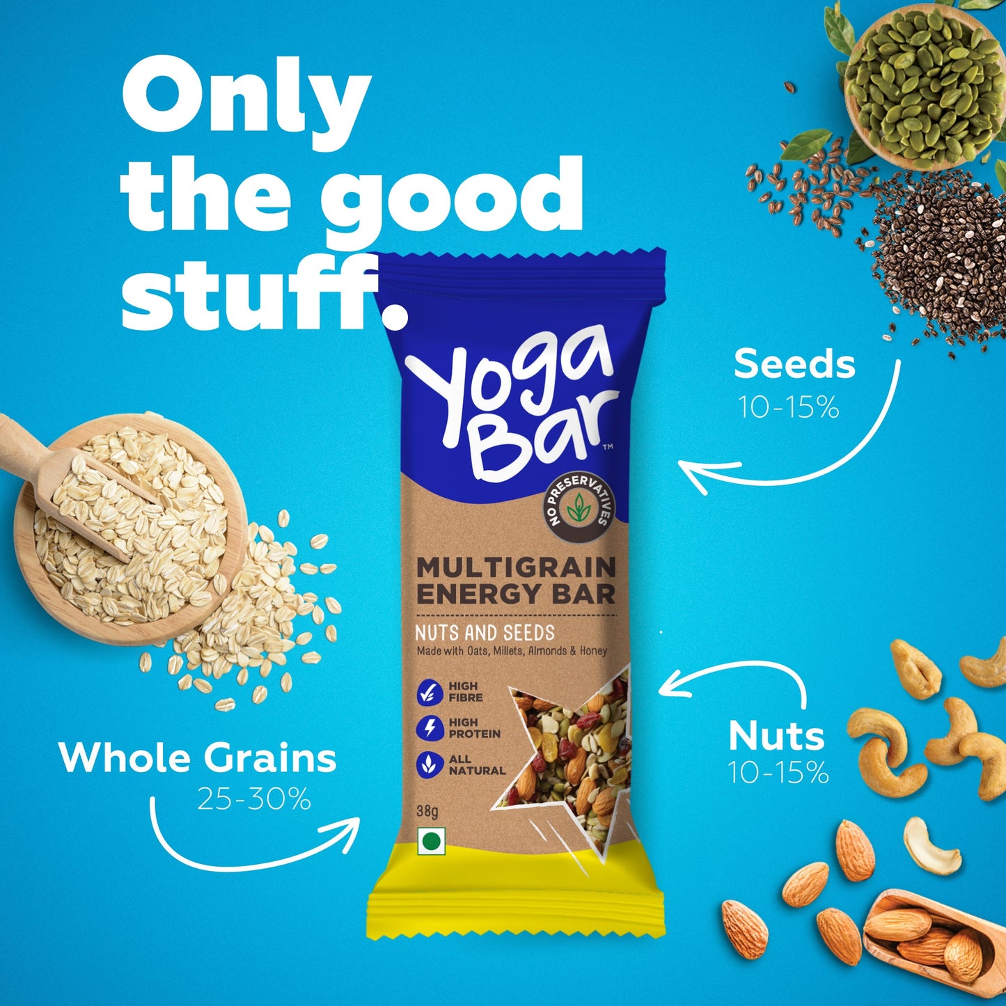 Assorted Energy Bars (Pack of 3 Boxes)