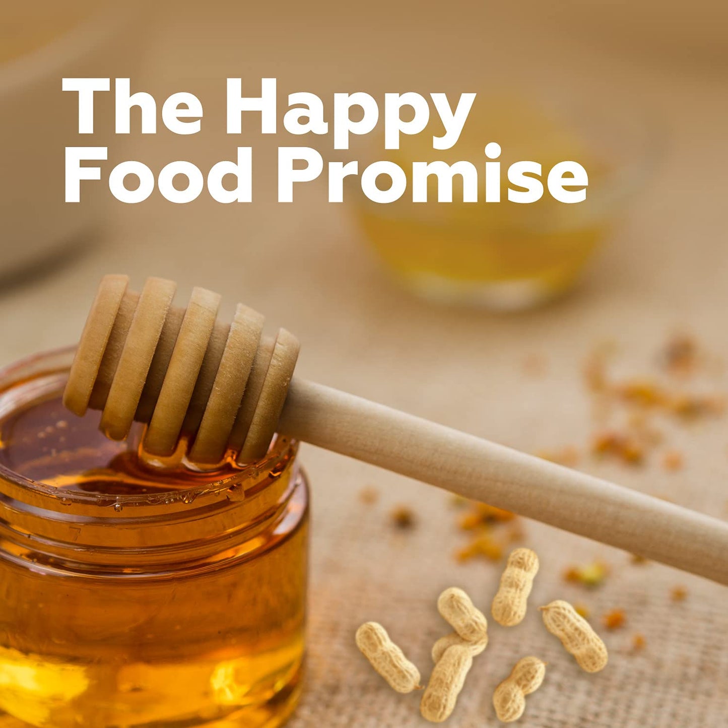 Honey Roasted Peanut Butter (Crunchy) - 1kg