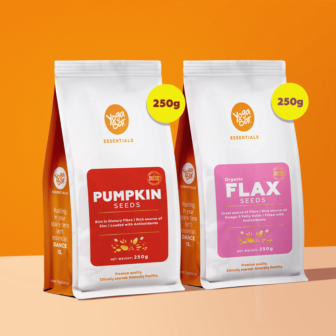 Combo of Pumpkin Seeds & Flax Seeds