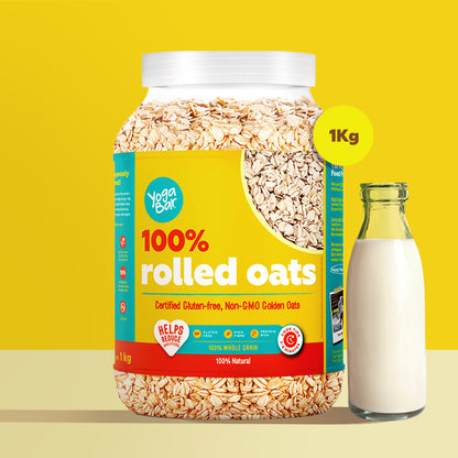 Rolled Oats 1kg Jar