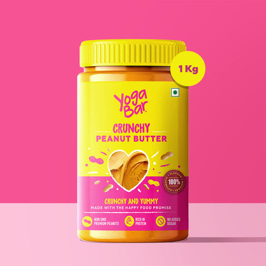 Crunchy Peanut Butter (Unsweetened), 1kg