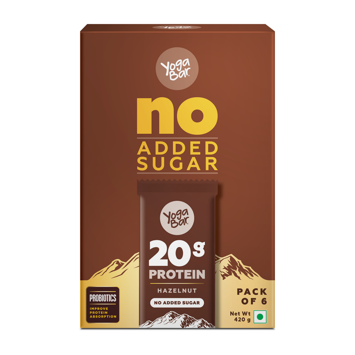 Hazelnuts Protein Bars (Pack of 2 Boxes)