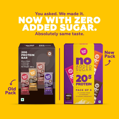 Assorted Protein Bars | No Added Sugar