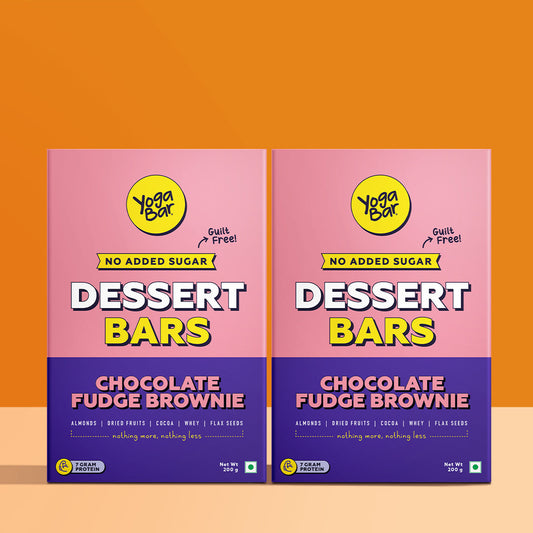 Chocolate Fudge Brownie Dessert Bars (Pack of 2 Boxes)