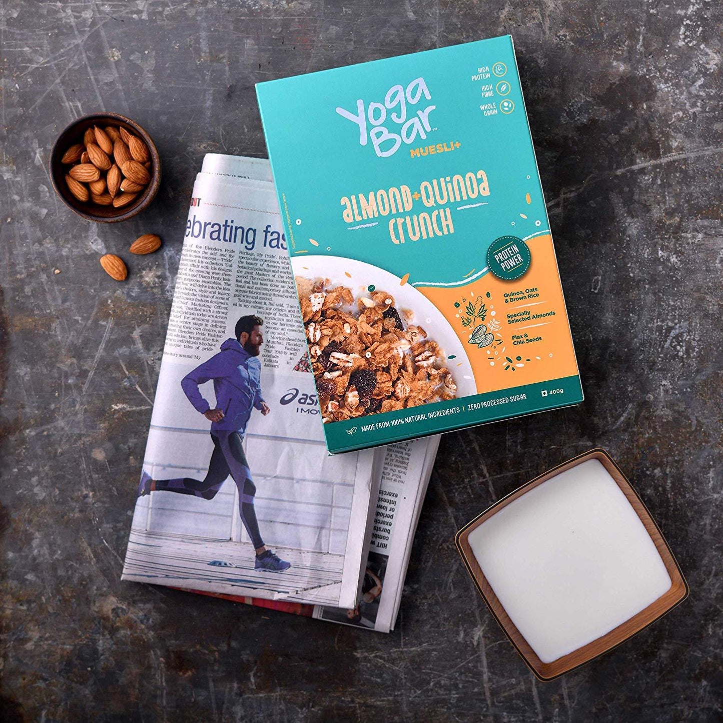 Muesli Variety Pack - (Dark Chocolate, Fruits Nuts + Seeds, Almond + Quinoa)