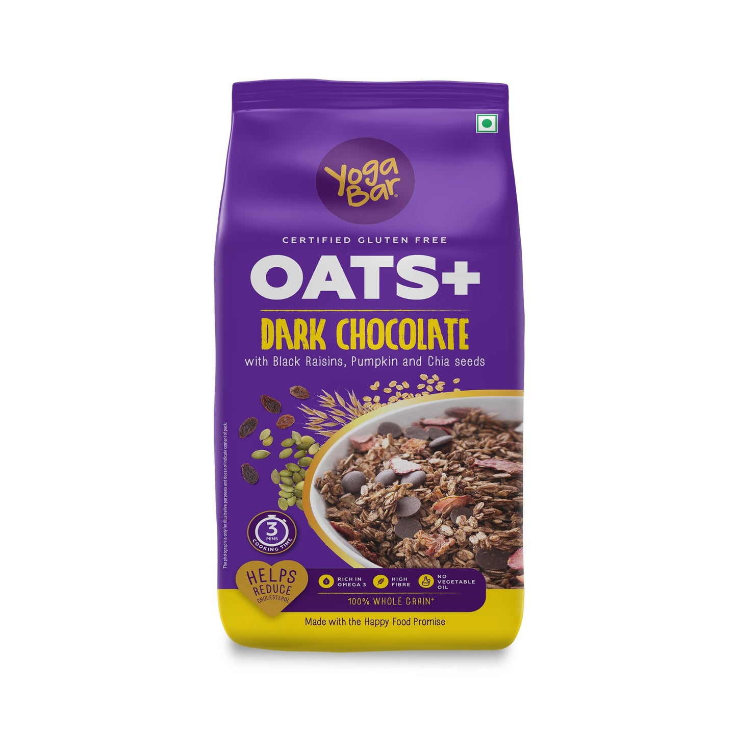 Dark Chocolate Oats, 400g
