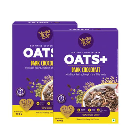 Combo of 2 - Dark Chocolate Oats 400G X 2