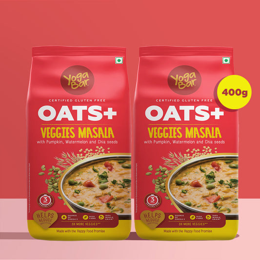 Combo of 2 - Veggie Masala Oats 400G X 2