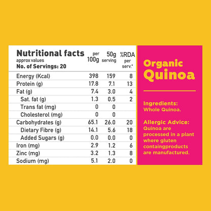 Organic Quinoa 1.5kg