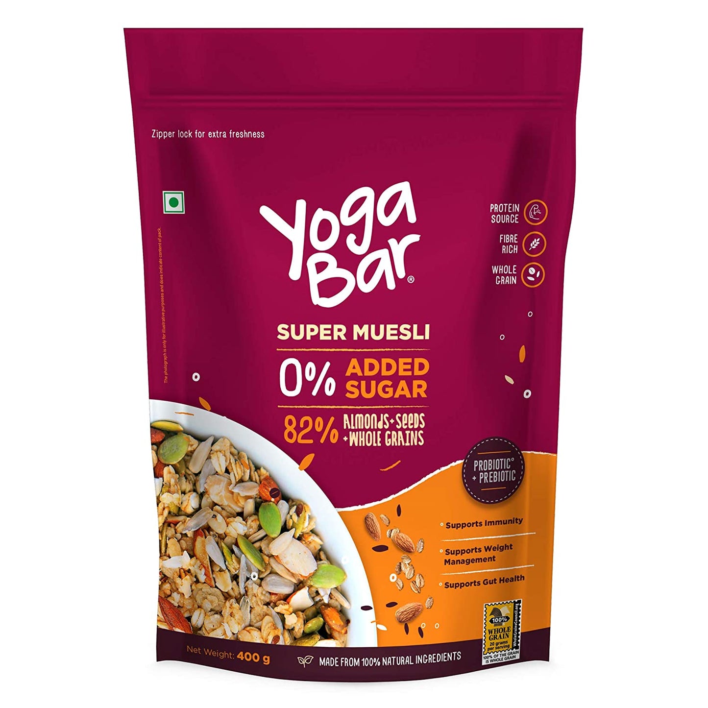 No Added Sugar Super Muesli, 400g