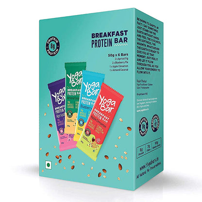 Combo of Dark Chocolate Peanut Butter - 400g + Assorted Breakfast Bars