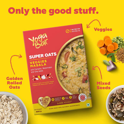 Combo of 2 - Veggie Masala Oats 400G X 2