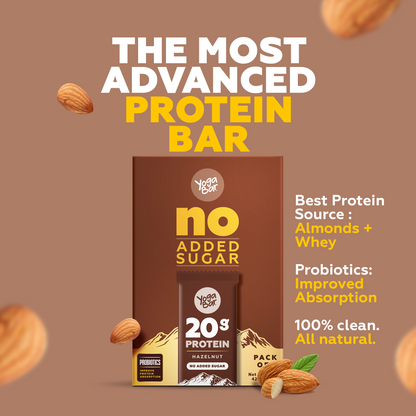 Hazelnut Protein Bars | No Added Sugar