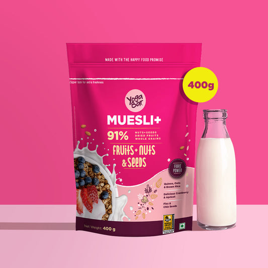 Fruits,  Nuts  +  Seeds Muesli,  400g