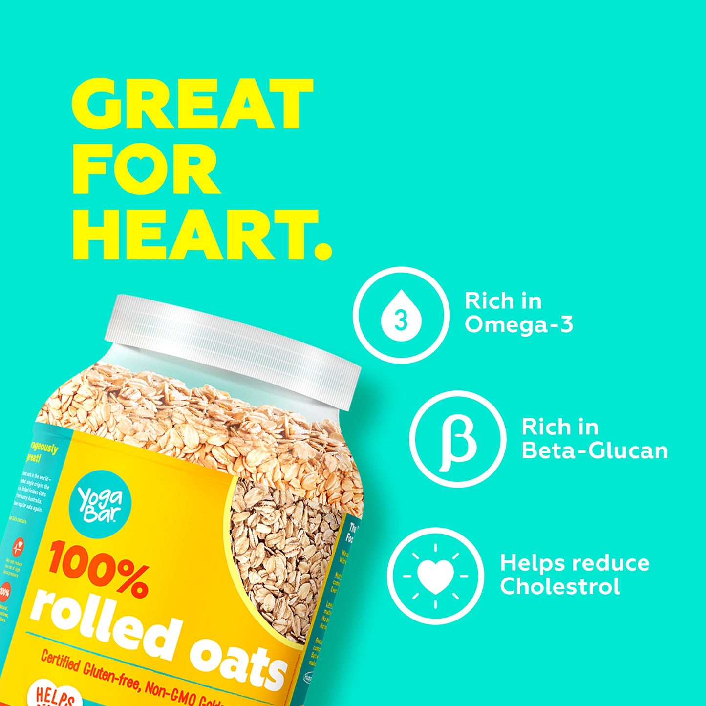 100% Rolled Oats - 1.2kg