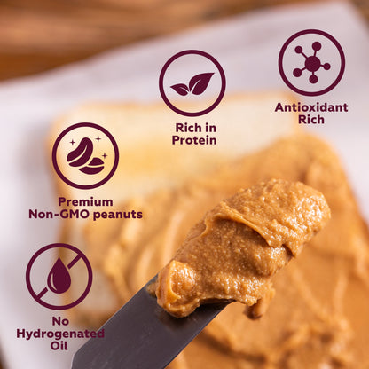 Crunchy Peanut Butter (Unsweetened), 400g