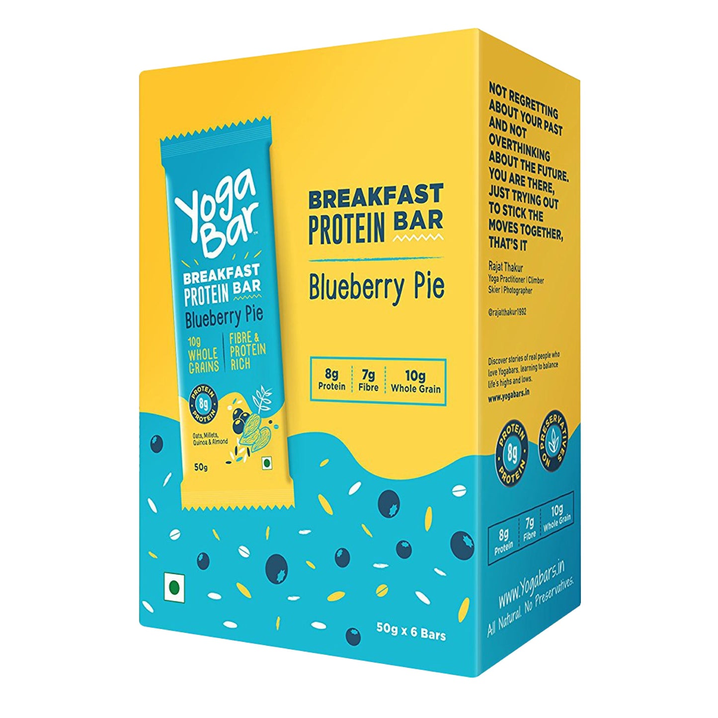 Blueberry Pie Breakfast Bars - 2 Boxes