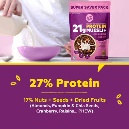 Protein Muesli 850g pouch