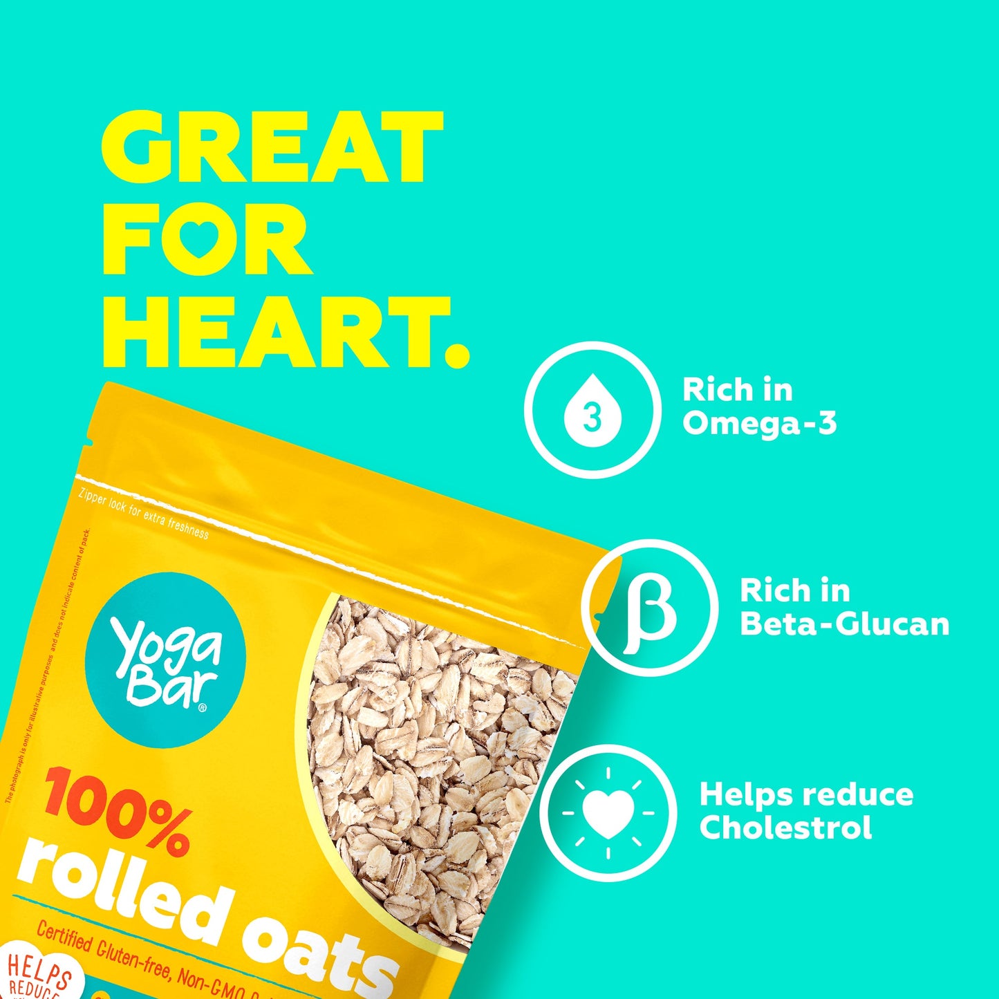 Rolled Oats 1kg Pouch